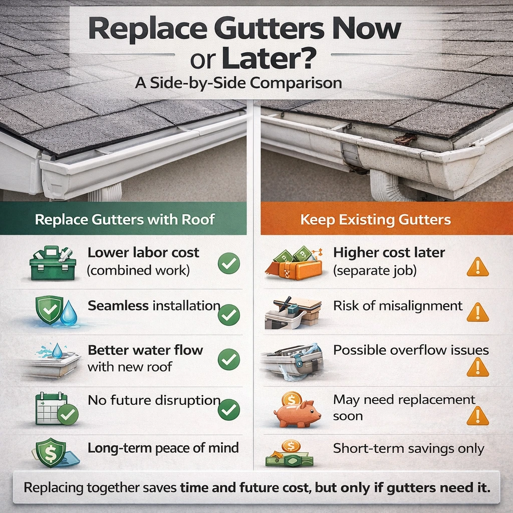When Replace Gutters