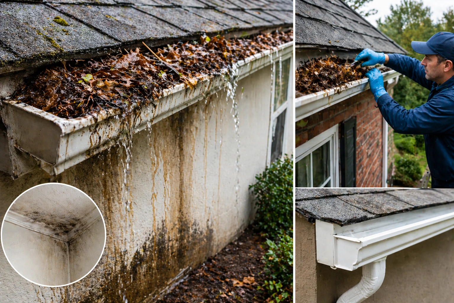 Dangers of Clogged Gutters