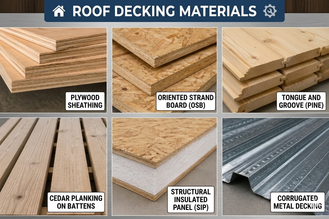 Roof Decking Material