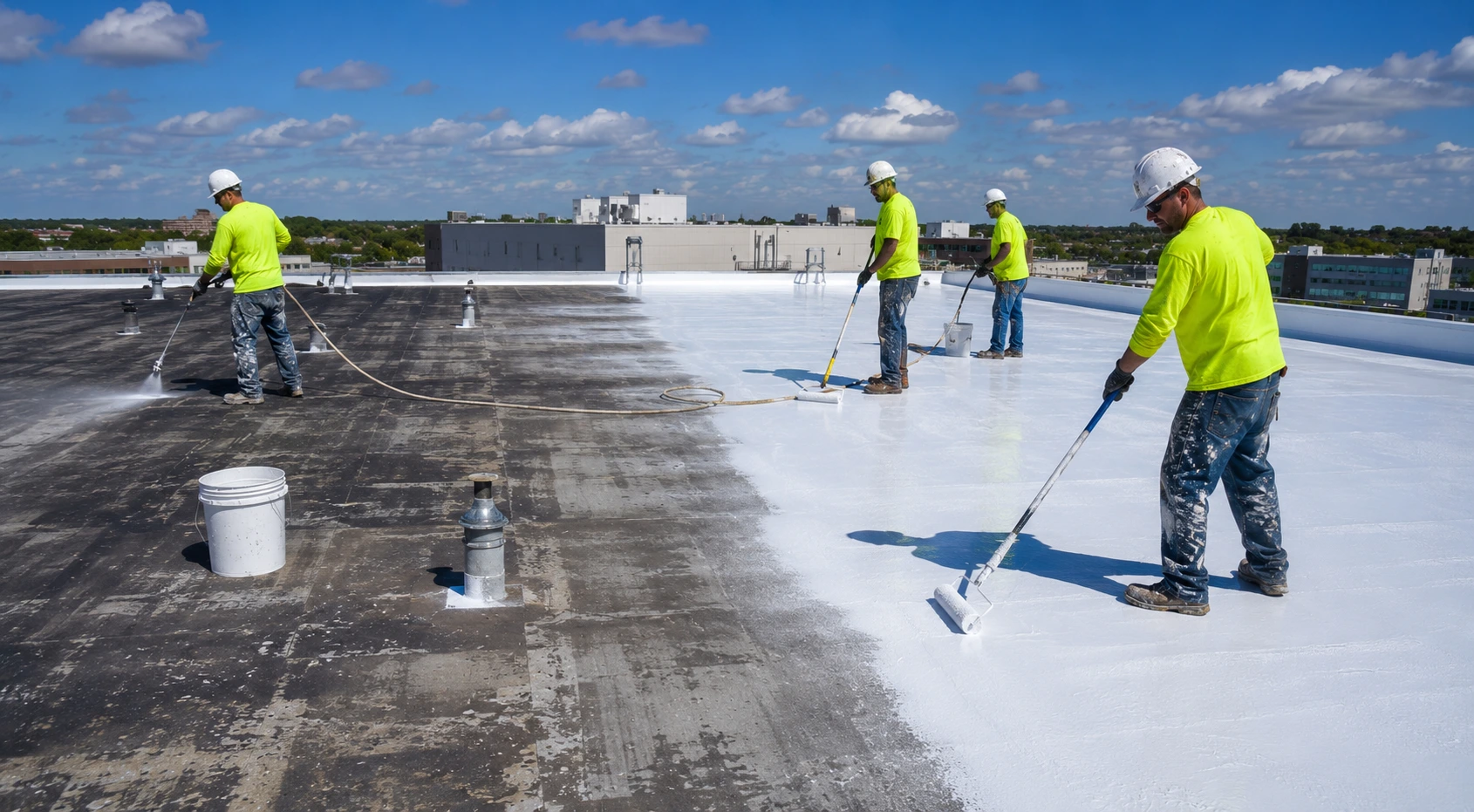 Roof Coating Roles